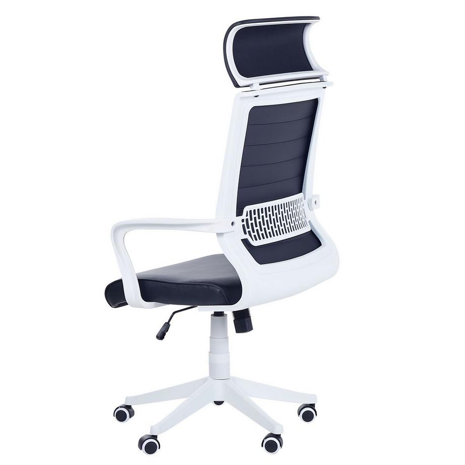 Beliani Sedia da ufficio en Pelle sintetica Minimalista LEADER  