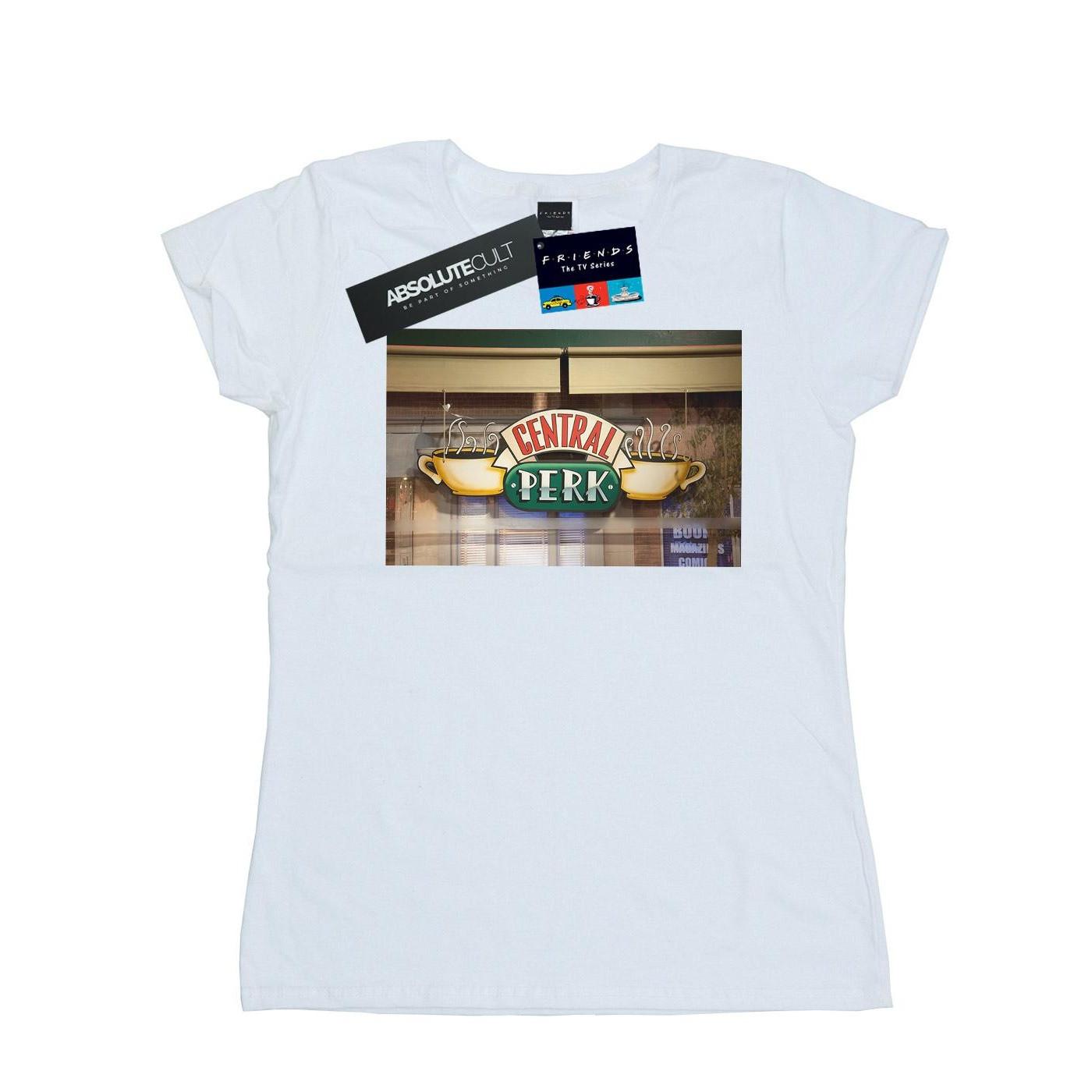 Image of Central Perk Photo Tshirt Damen Weiss M