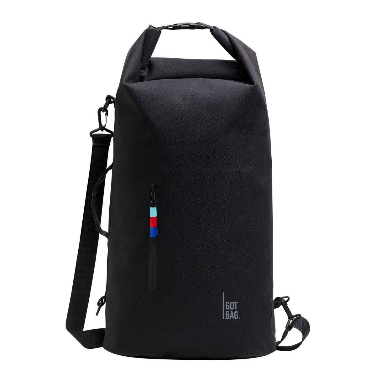 GOT BAG  Dry Bag aus Meeresplastik Black - Rucksack 