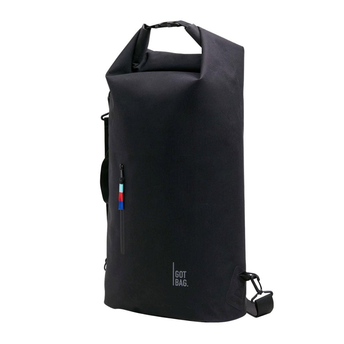 GOT BAG  Dry Bag aus Meeresplastik Black - Rucksack 