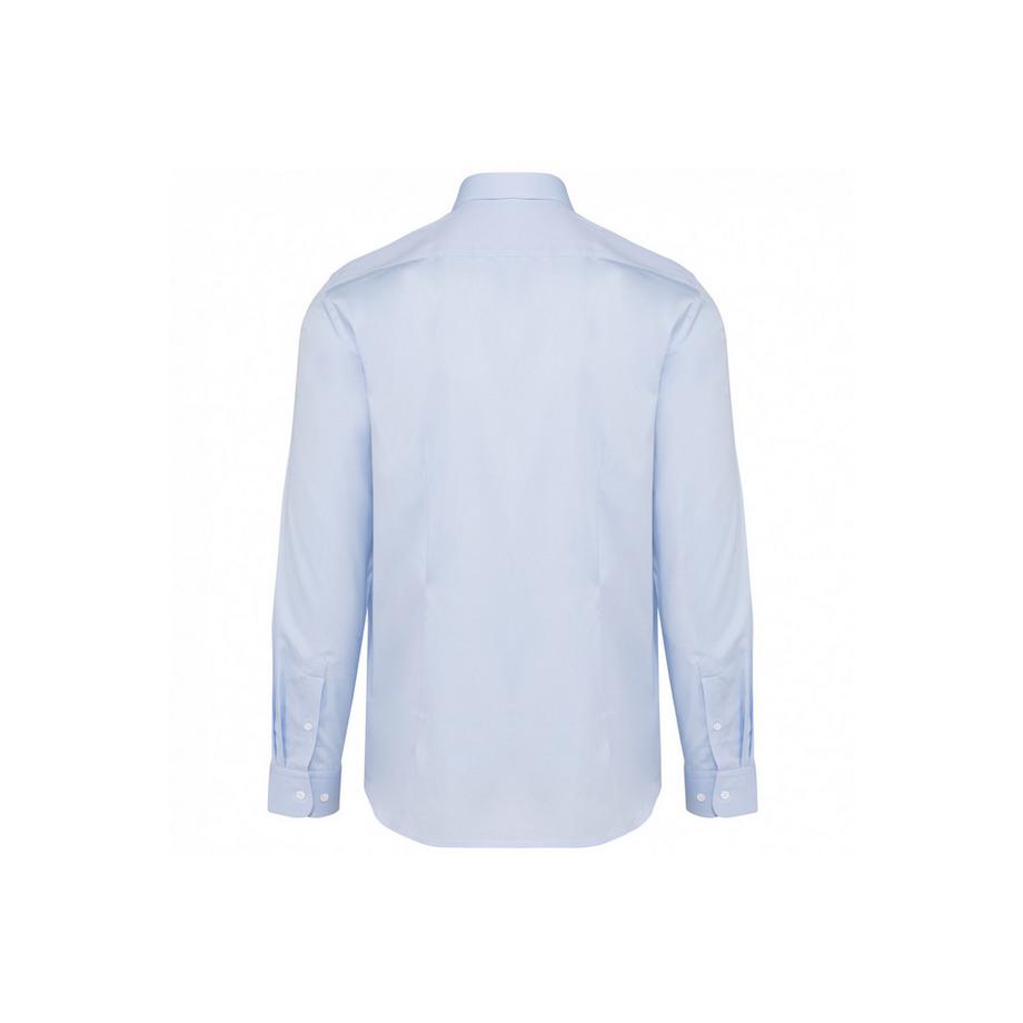 Kariban Chemise Popeline Manches Longues  