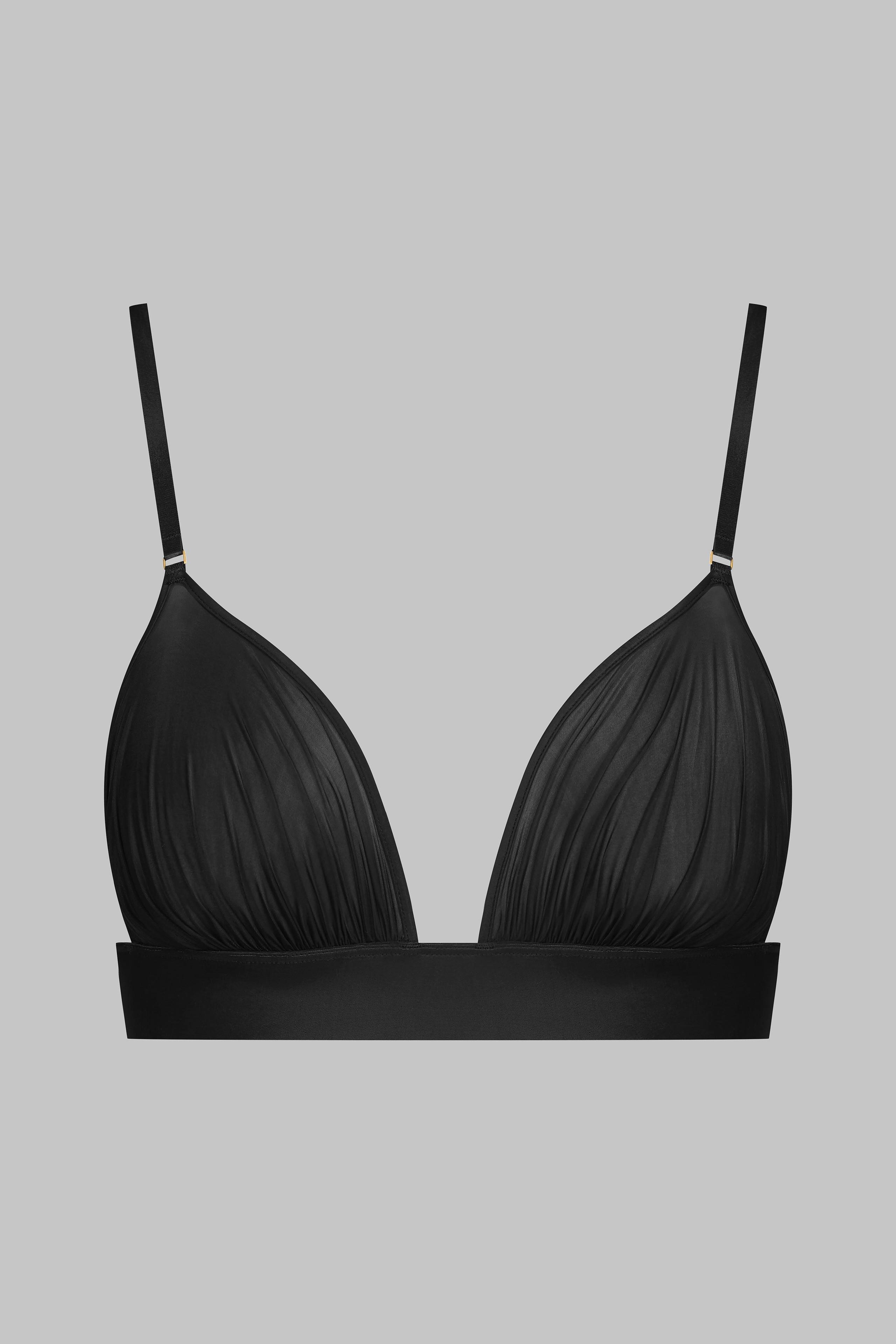 MAISON CLOSE  Reggiseno a Triangolo - Nuit Fauve 