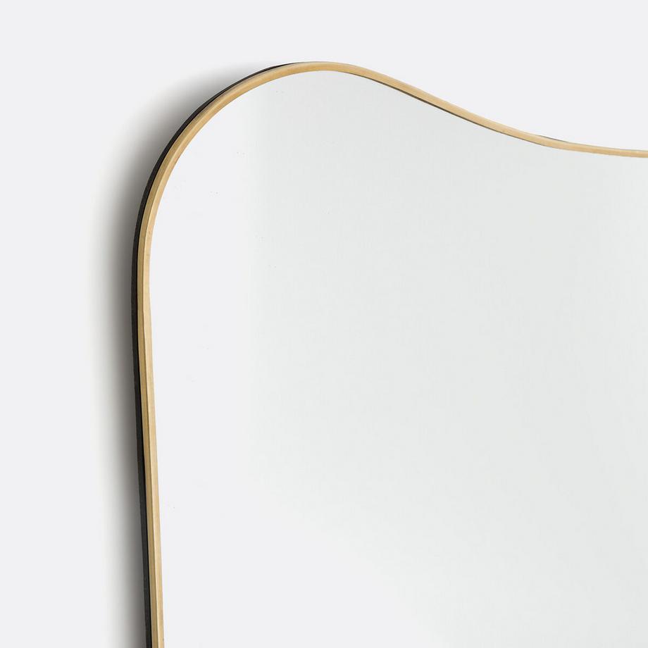 La Redoute Intérieurs Miroir en laiton 90 x 65 cm  