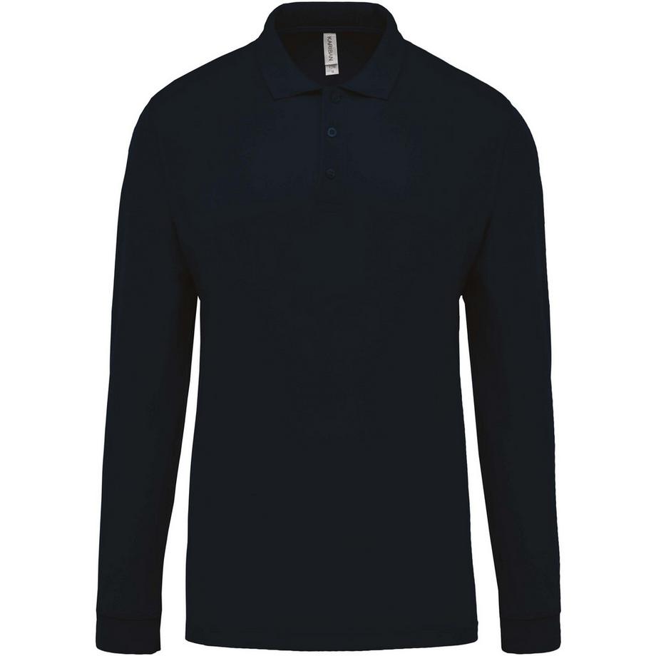 langäreliges polo-shirt piqué