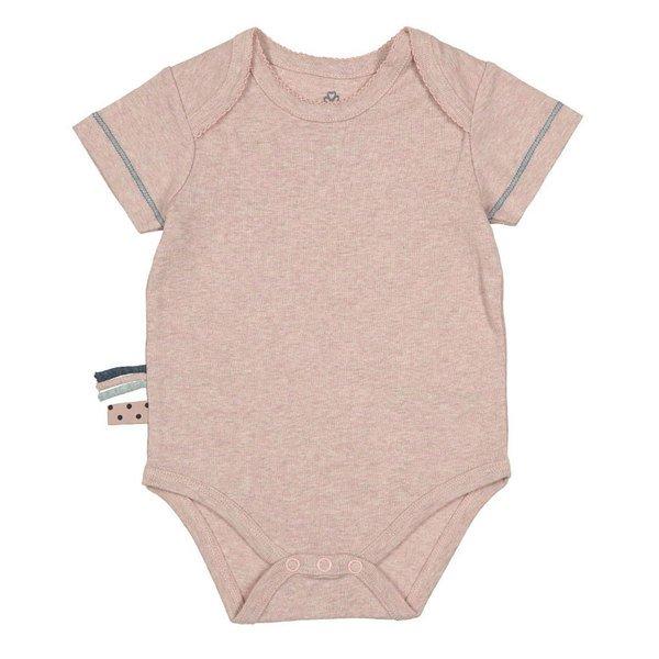 Image of Kurzarm-body Unisex Rosa 3-6M