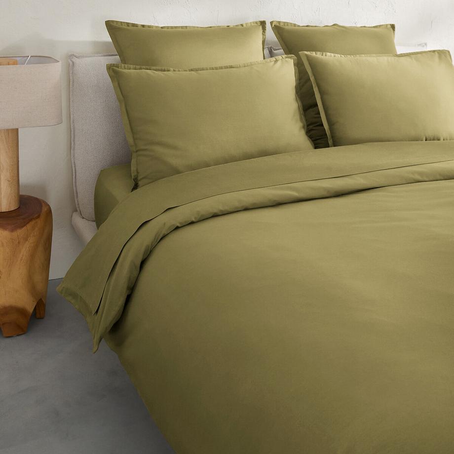 AM.PM Saria Housse de Couette Satin de Coton Lavé  