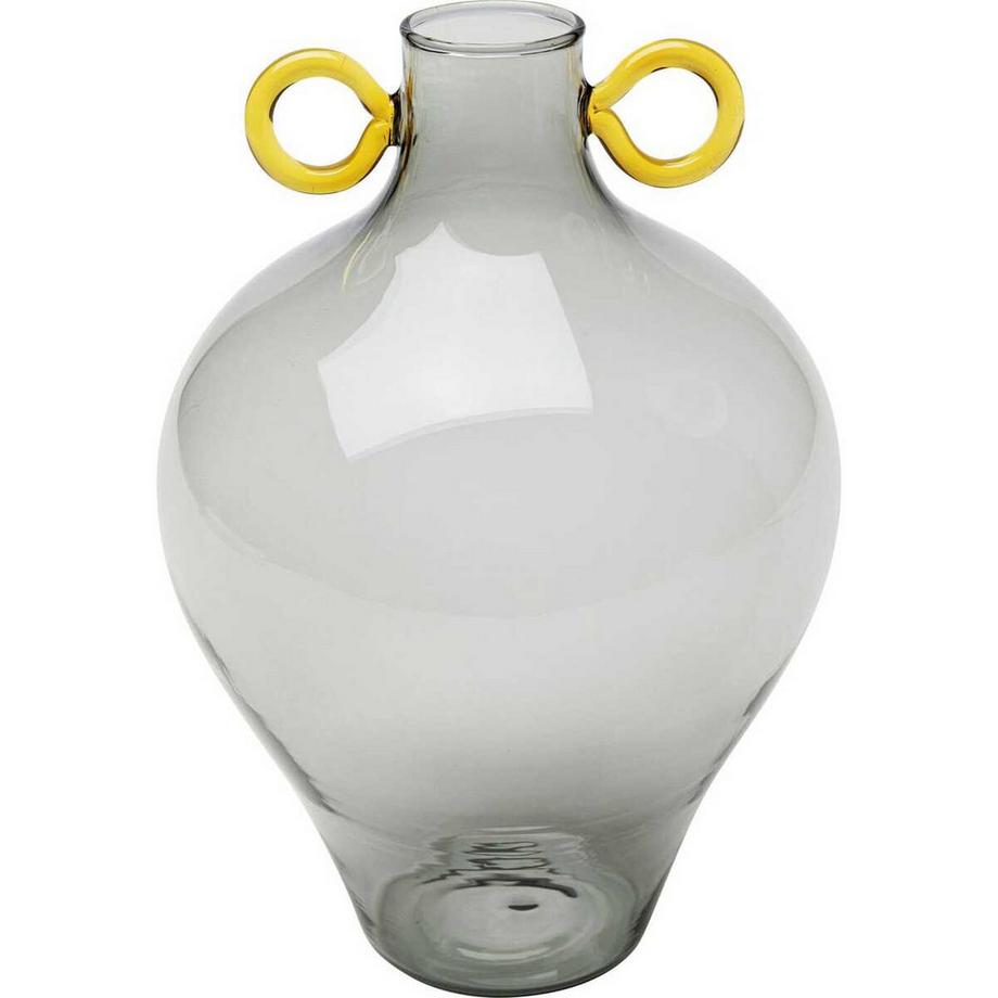 KARE Design Vase Amore Handle gris 23  