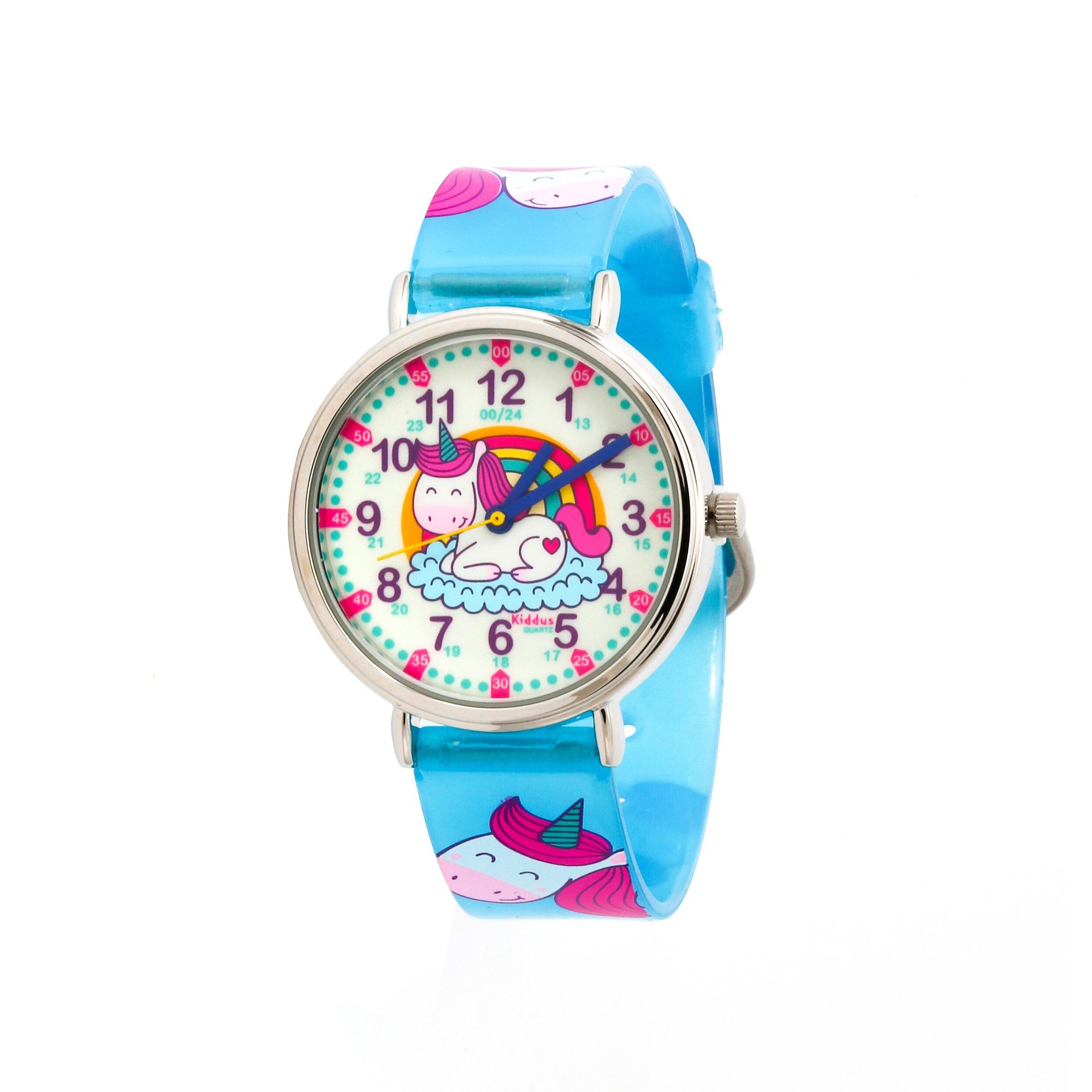 Image of Time Teacher Happy Unicorn (deutsch) Kinderuhr Unisex Multicolor ONE SIZE