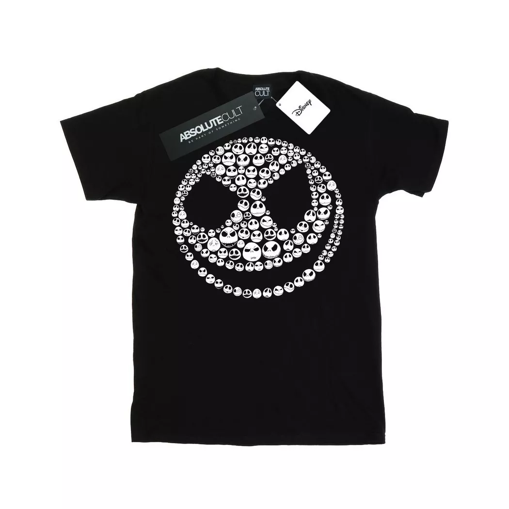 Disney - Nightmare Before Christmas TShirt, für Damen, Schwarz, Größe XL