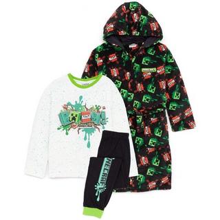 MINECRAFT  Robe de chambre et ensemble de pyjama BOOM! Enfant 