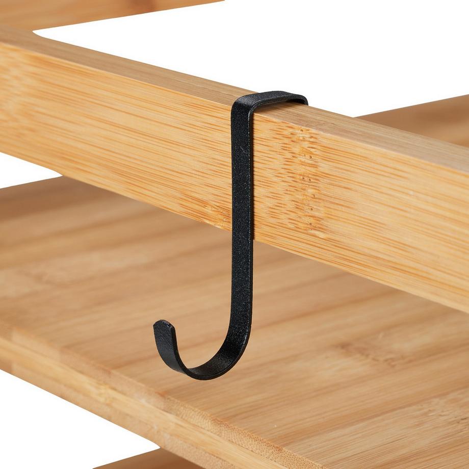 Northix Étagère à micro-ondes 2 niveaux  