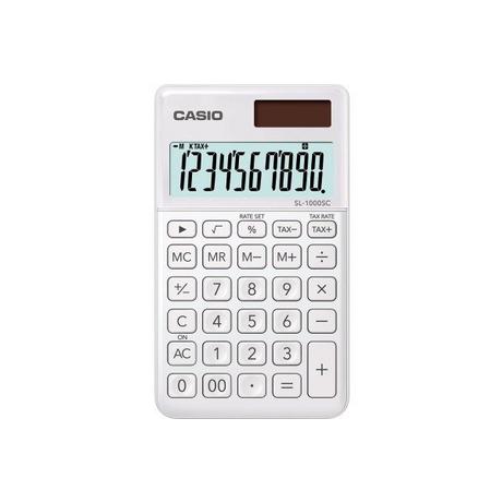 CASIO CASIO Taschenrechner BIC SL1000SCW 10-stellig  