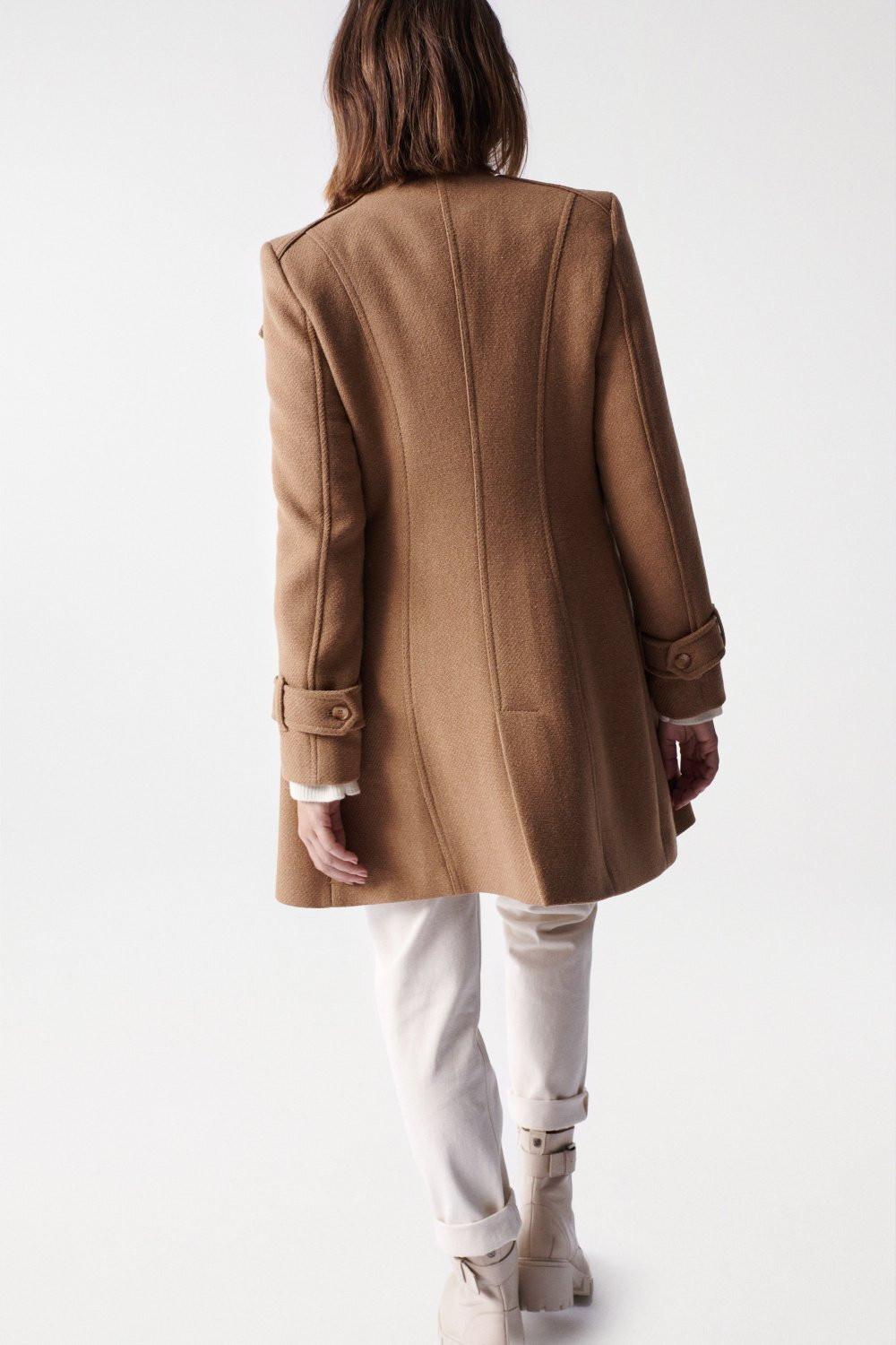 Salsa Grace Long Woollen Coat  