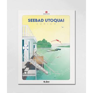 La-Jonx Seebad Utoquai - Poster  