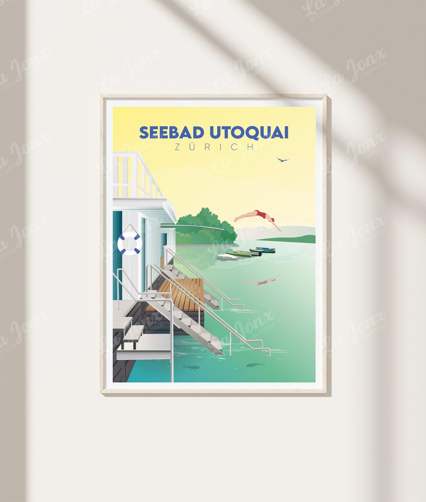 La-Jonx Seebad Utoquai - Poster  