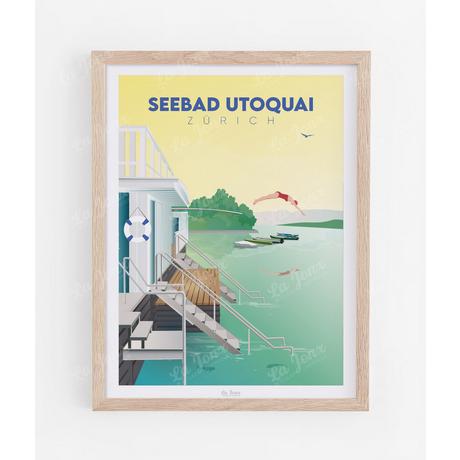 La-Jonx Seebad Utoquai - Poster  