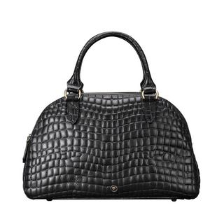 Maxwell Scott  LilianaS Croco -  Bowling Bag Handtasche in Krokodil Optik 