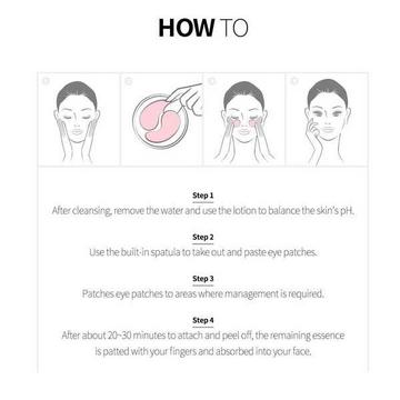 Rose bulgare Hydrogel Eye Patch