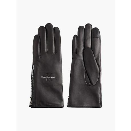 Calvin Klein  LEATHER GLOVES-ML 