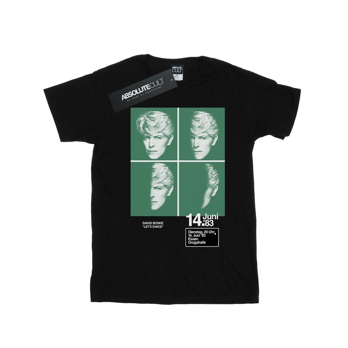 Image of 1983 Concert Poster Tshirt Jungen Schwarz 116