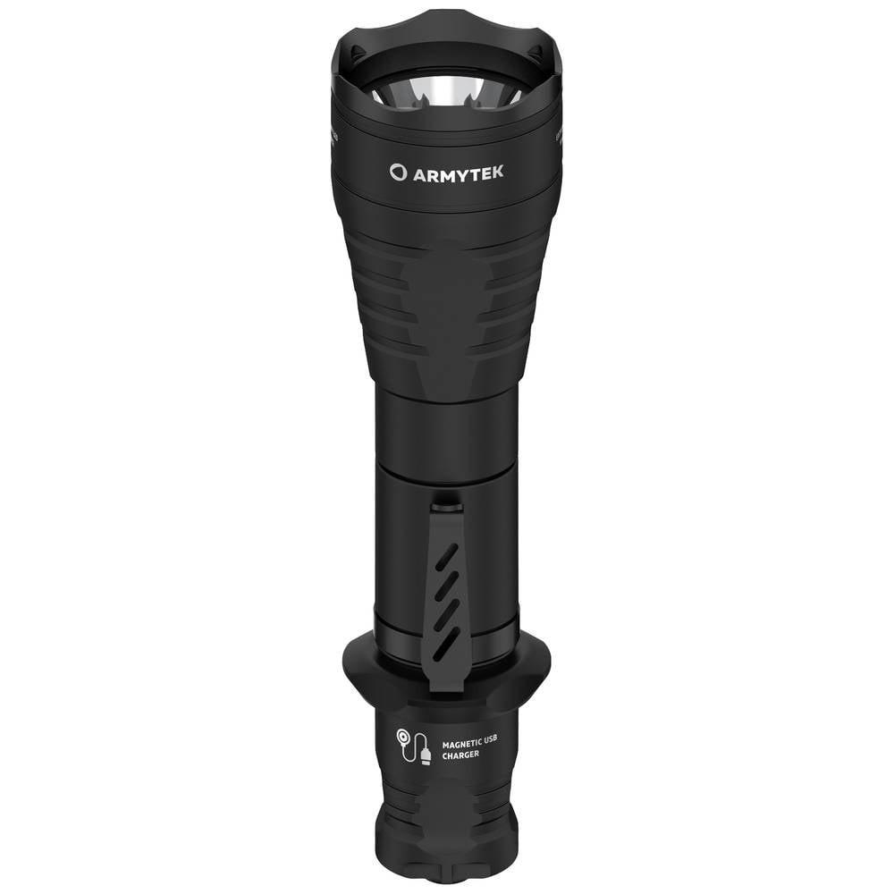 ArmyTek  Lampe Predator Pro Magnet USB tactique 2 en 1 avec charge magnétique 