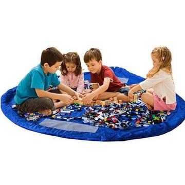 Aufbewahrungstasche / Spielmatte für Spielzeug - Blau