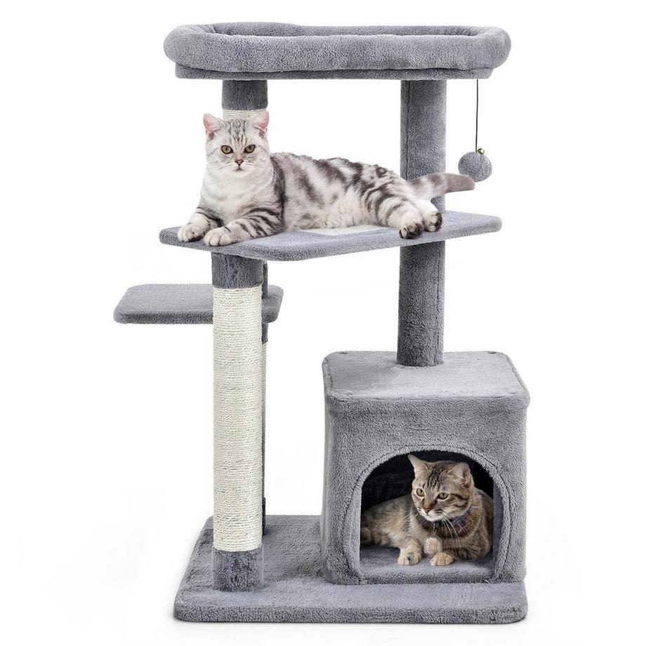 Arbre à chat avec poteaux en sisal