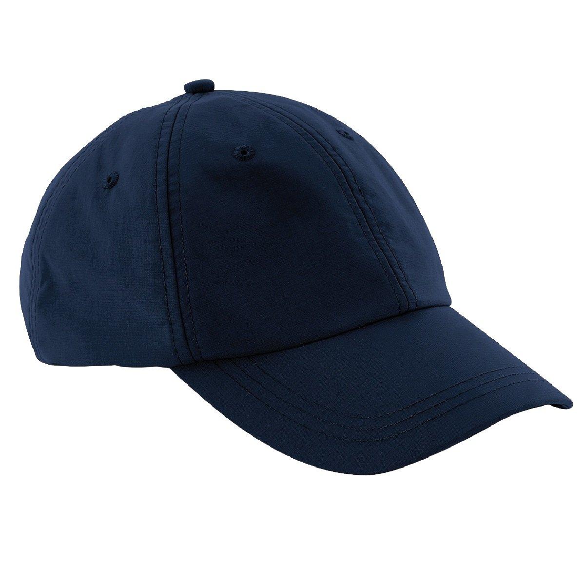 Image of Wasserbeständig 6 Panel Baseball Kappe Damen Marine ONE SIZE