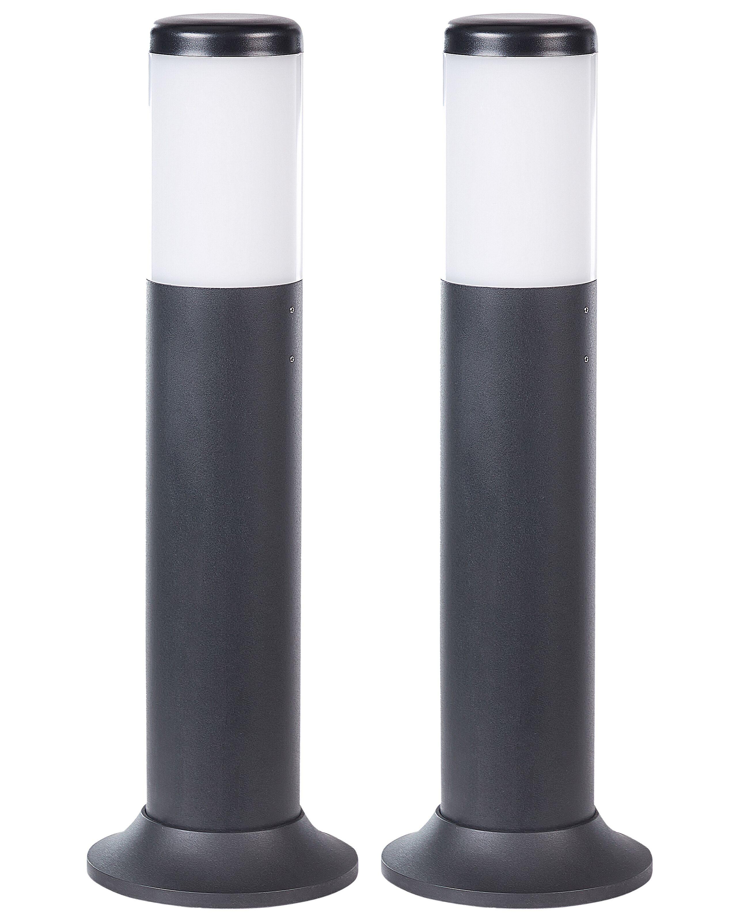Image of Pollerleuchte Aus Kunststoff Modern Gardner Unisex Schwarz ONE SIZE