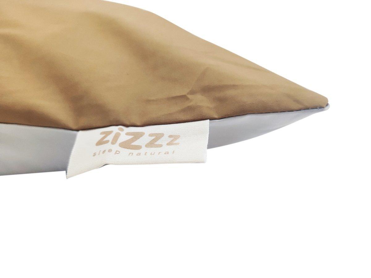 Zizzz Taie d'oreiller en percale de coton bio - 65x100 cm  