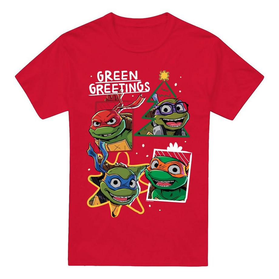 Green Greetings Maglietta Natale