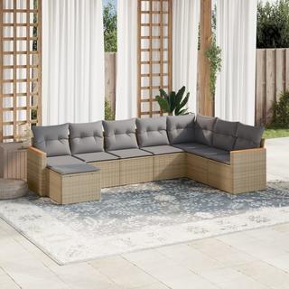 VidaXL Garten sofagarnitur poly-rattan  