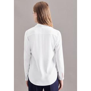 Seidensticker  Wickelbluse Uni Langarm V-Neck 