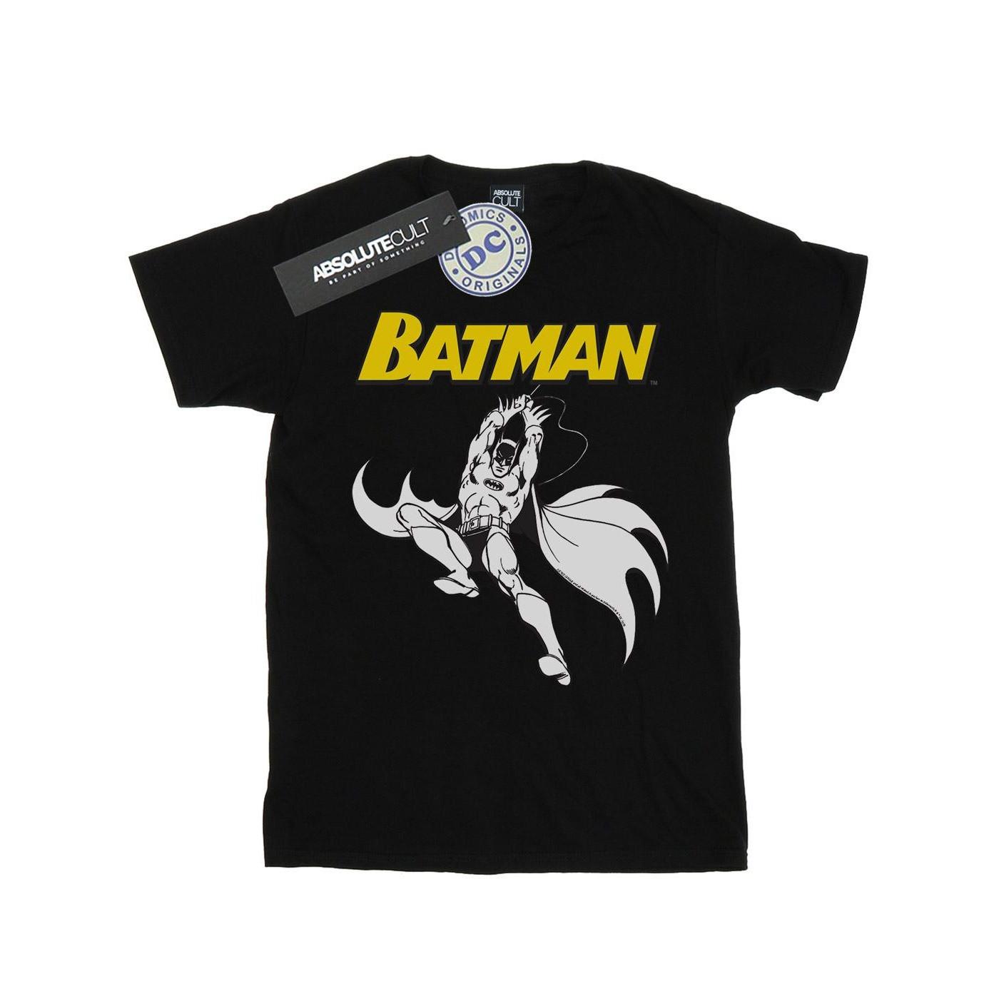 Image of Batman Jump Tshirt Damen Schwarz 3XL