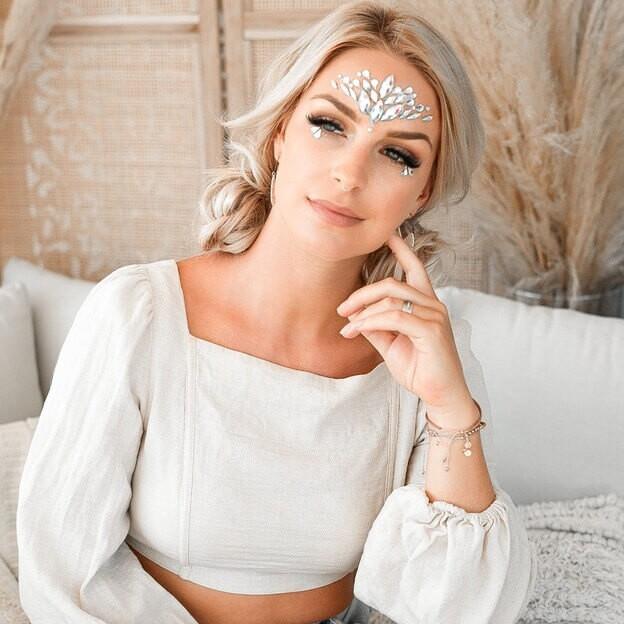 VBEAUTY  Face Jewels #bohostyle 