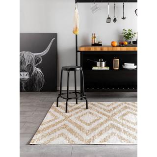 Benuta In- & Outdoor-Teppich Cleo CreamBeige  