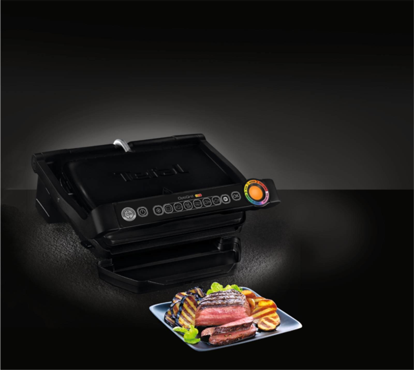 Tefal GC7058 Optigrill Schwarz  