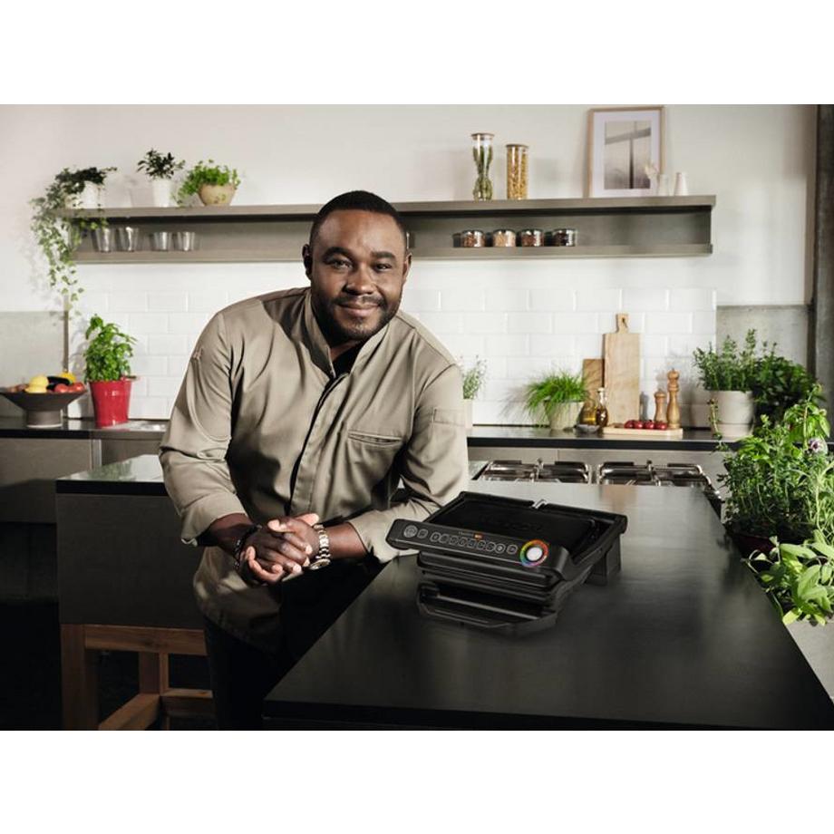 Tefal GC7058 Optigrill Schwarz  