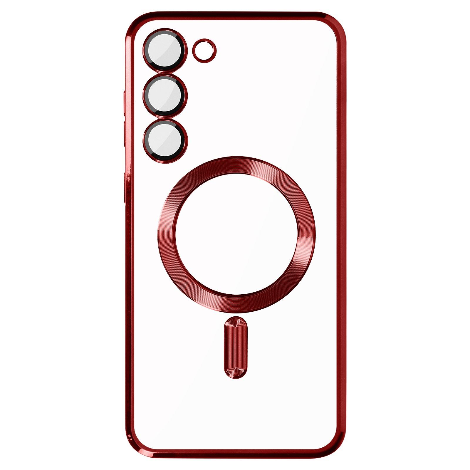 Avizar  Cover Samsung S23 MagSafe rosso 