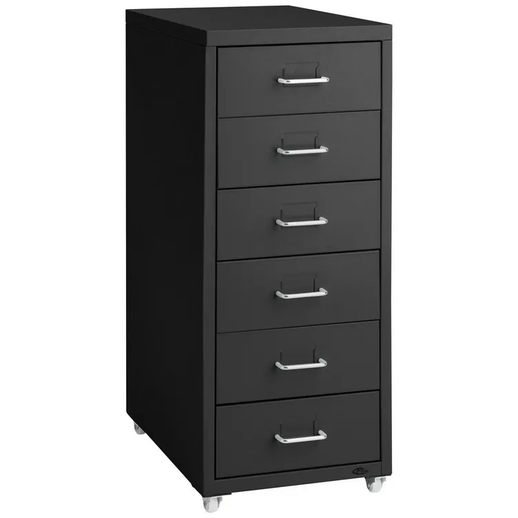 Tectake Rollcontainer aus Metall 41x28x69cm online kaufen MANOR