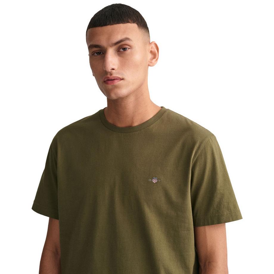 GANT Reg Shield Besticktes Logo Regular Fit T-Shirt  
