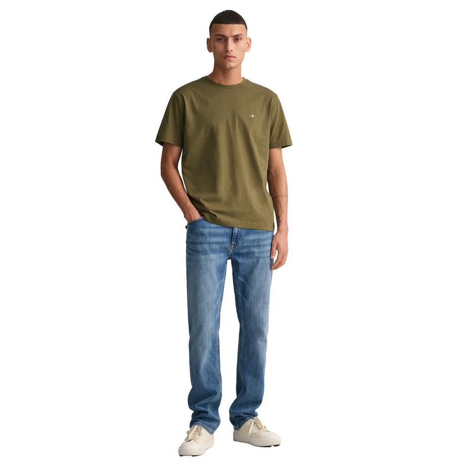 GANT Reg Shield Besticktes Logo Regular Fit T-Shirt  