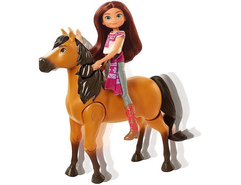 Mattel  Spirit Laufendes Spirit Pferd & Lucky Puppe 