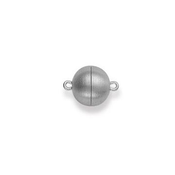 Loquet en or blanc 750, 10x14mm