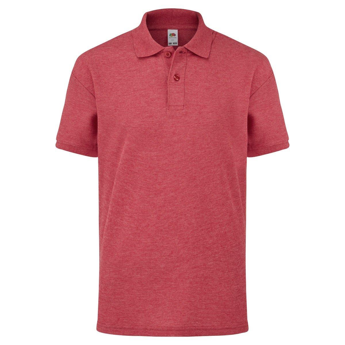 Image of Polo Shirt, Kurzarm Jungen Rot Bunt 3-4A