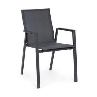 mutoni Fauteuil de jardin Krion anthracite  