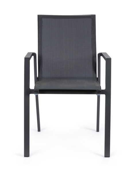 mutoni Fauteuil de jardin Krion anthracite  