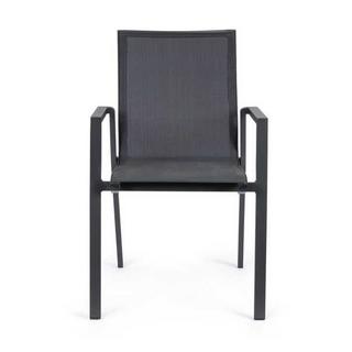 mutoni Fauteuil de jardin Krion anthracite  