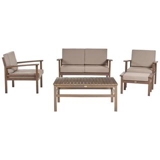 Beliani Lounge Set mit Tisch aus FSC® zertifiziertes Akazienholz Modern MANILA  