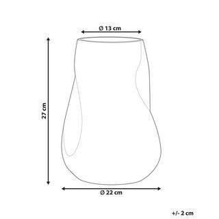 Beliani Vaso da fiori en Vetro Moderno IMEROS  